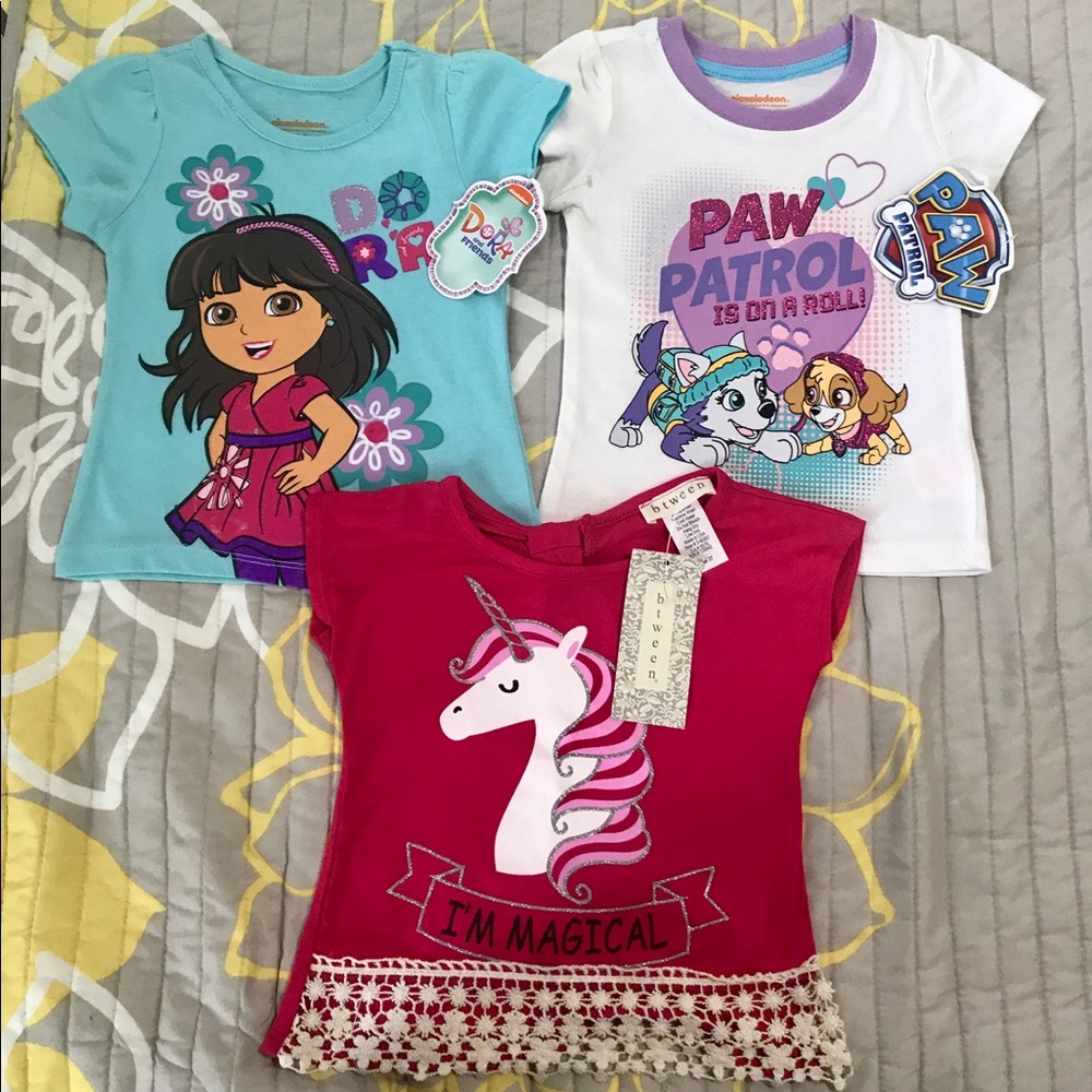 Bundle of tees for girls